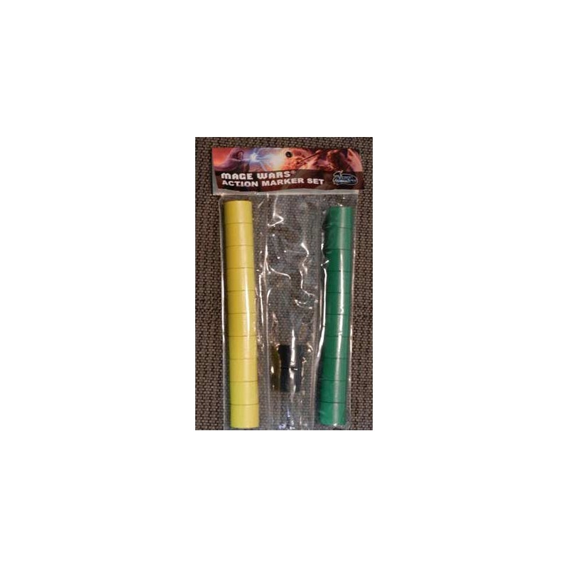 Mage Wars. Action Marker Set