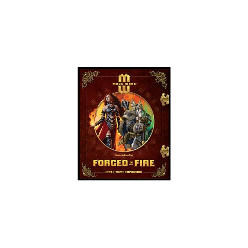 Mage Wars. Forged In Fire Spell Tome Expansion