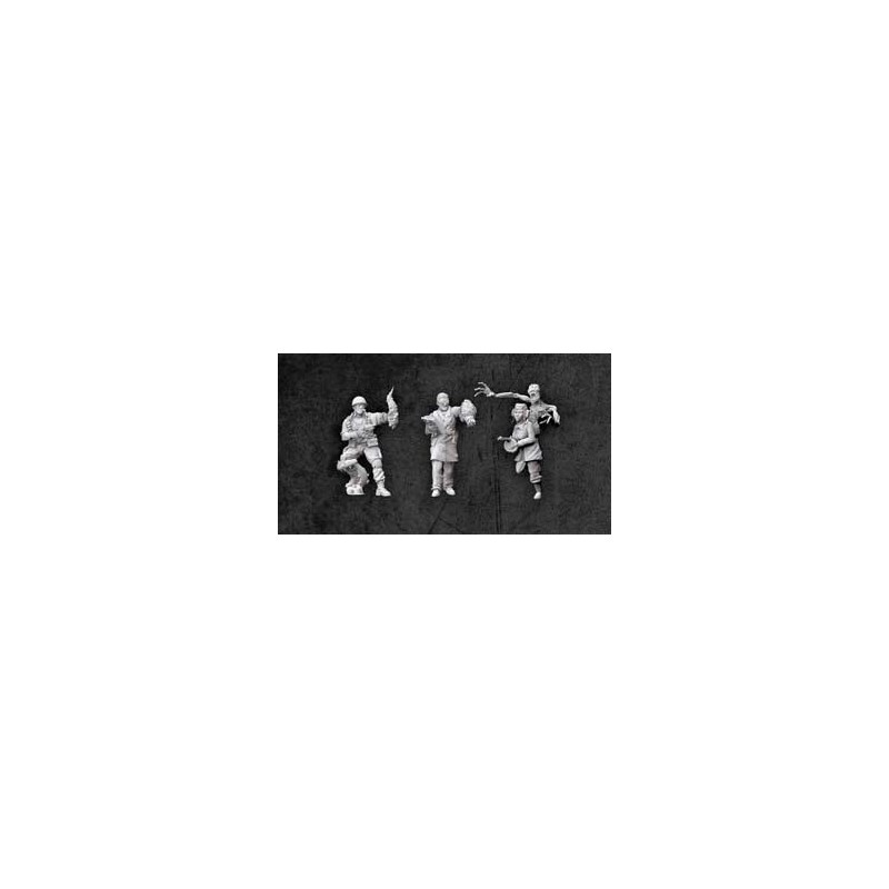 Achtung! Cthulhu Miniaturas - Investigadores de los aliados - Pack 1