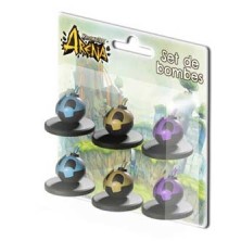 Krosmaster: Arena. Pack de bombas (Tokens) Ola 1