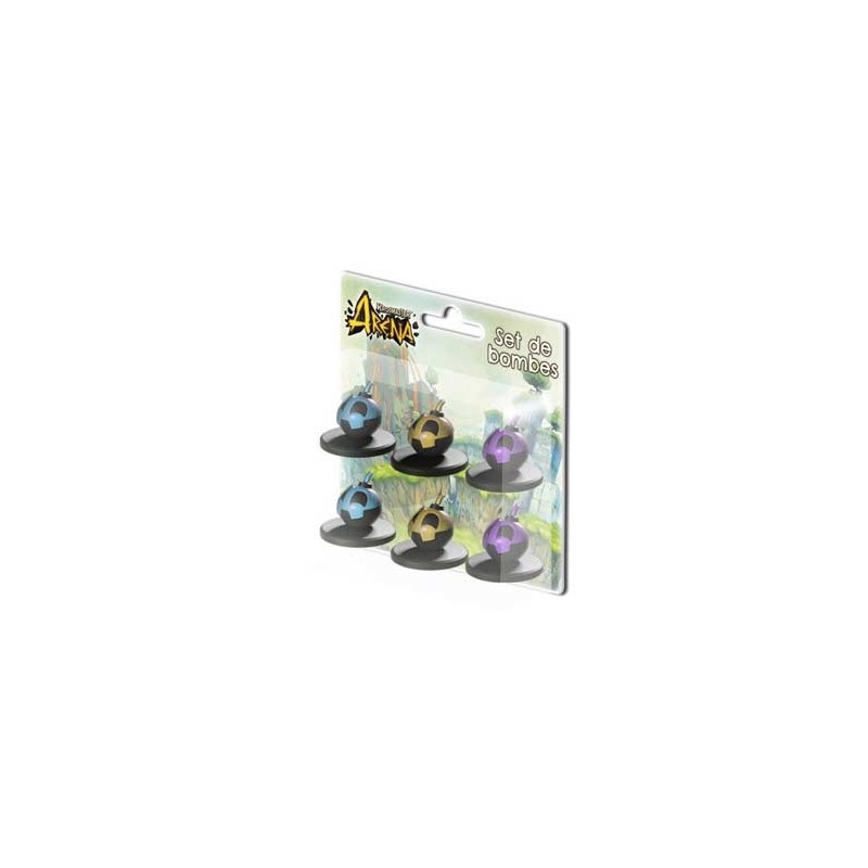 Krosmaster: Arena. Pack de bombas (Tokens) Ola 1