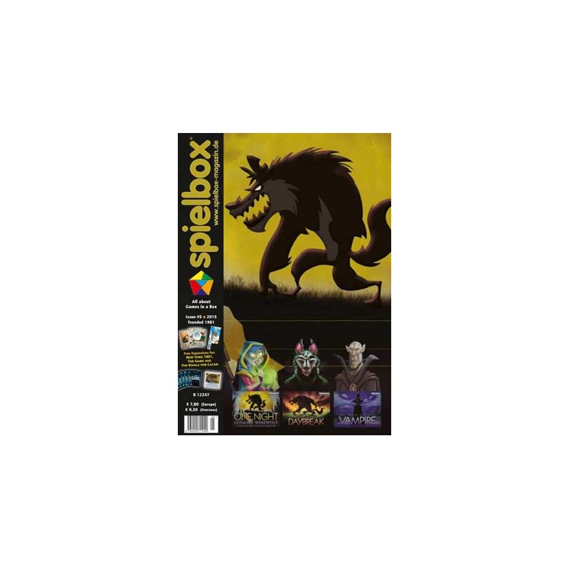 Spielbox 2015/5 - English (Exp. The Rivals for Catan, The Game and New York)