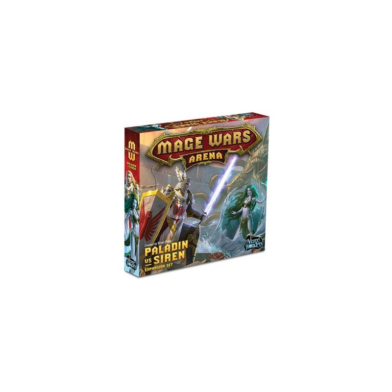 Mage Wars. Paladin vs Siren Expansion Set