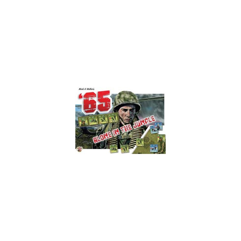 '65 Squad-Level Combat in the jungles of Vietnam: Alone in the Jungle Solitaire Expansion