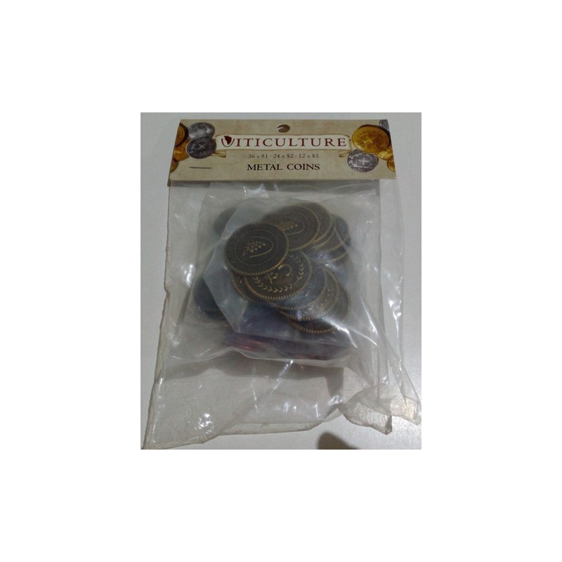 Viticulture Monedas Metalicas