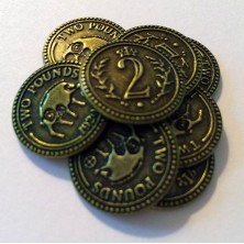 Scythe: monedas $2 (x15)