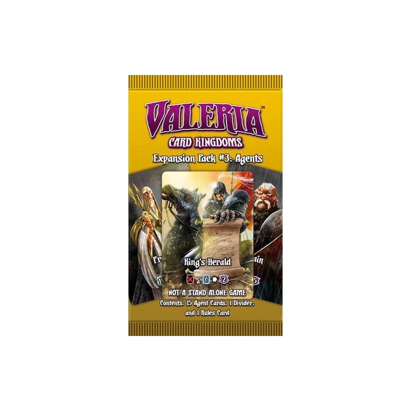 Valeria: Card Kingdoms – Expansion Pack #03: Agents