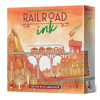 Railroad Ink: Edición Rojo Abrasador