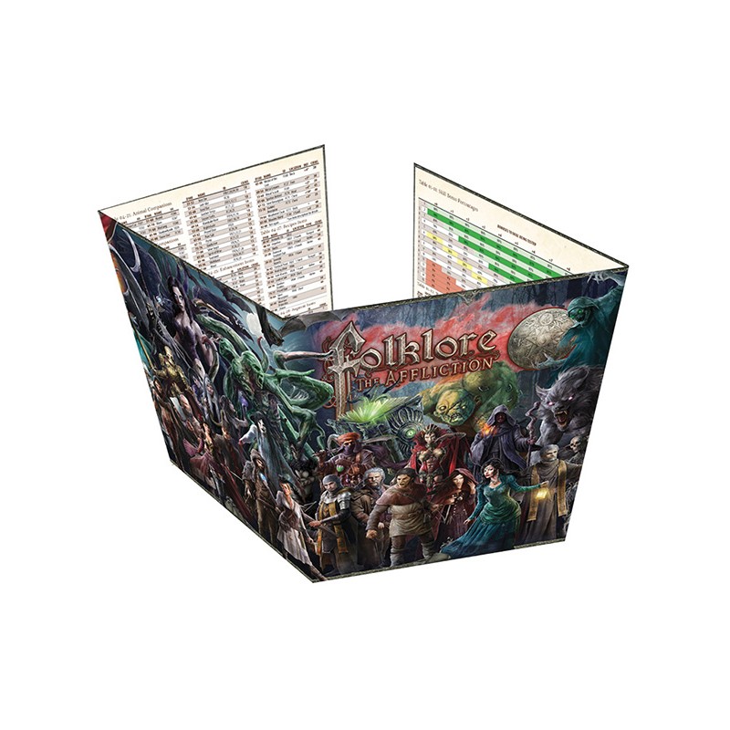 Folklore: The Affliction - Story Teller Screen (4-panel)