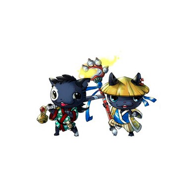 Yokai Quest. Kickstarter Exclusives: Neko Brothers