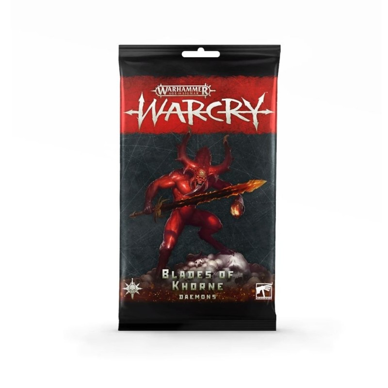Warhammer. Age of Sigmar: Warcry Cartas de Blades of Khorne Daemons