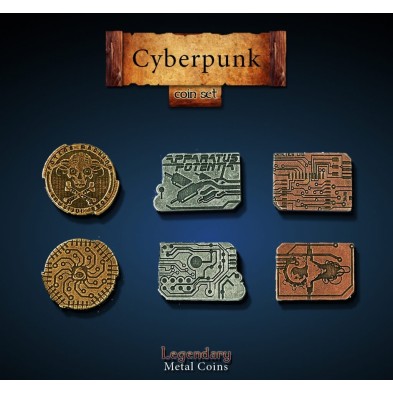 Cyberpunk Coin Set (24 monedas)