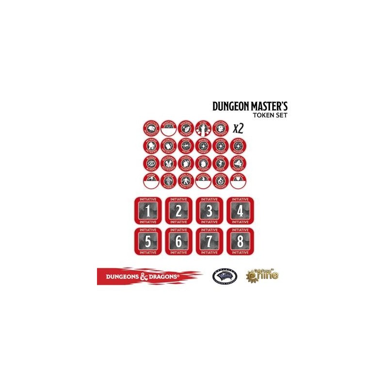 Dungeons & Dragons: Dungeon Master Token Set (48 tokens)