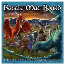 Battle Mat Board Dungeon and Grassland