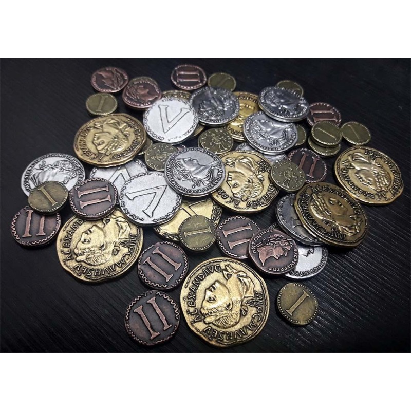 Pack de Monedas Metálicas Romanas