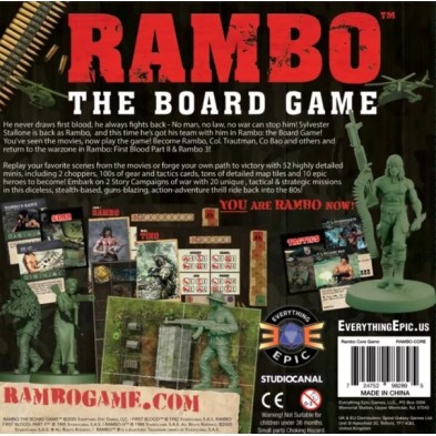 Rambo the Boardgame Core Game