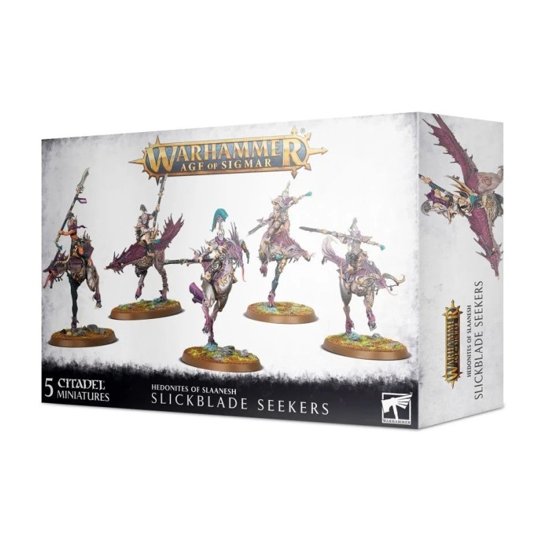 Warhammer Age of Sigmar: Hedonites of Slaanesh. Slickblade Seekers