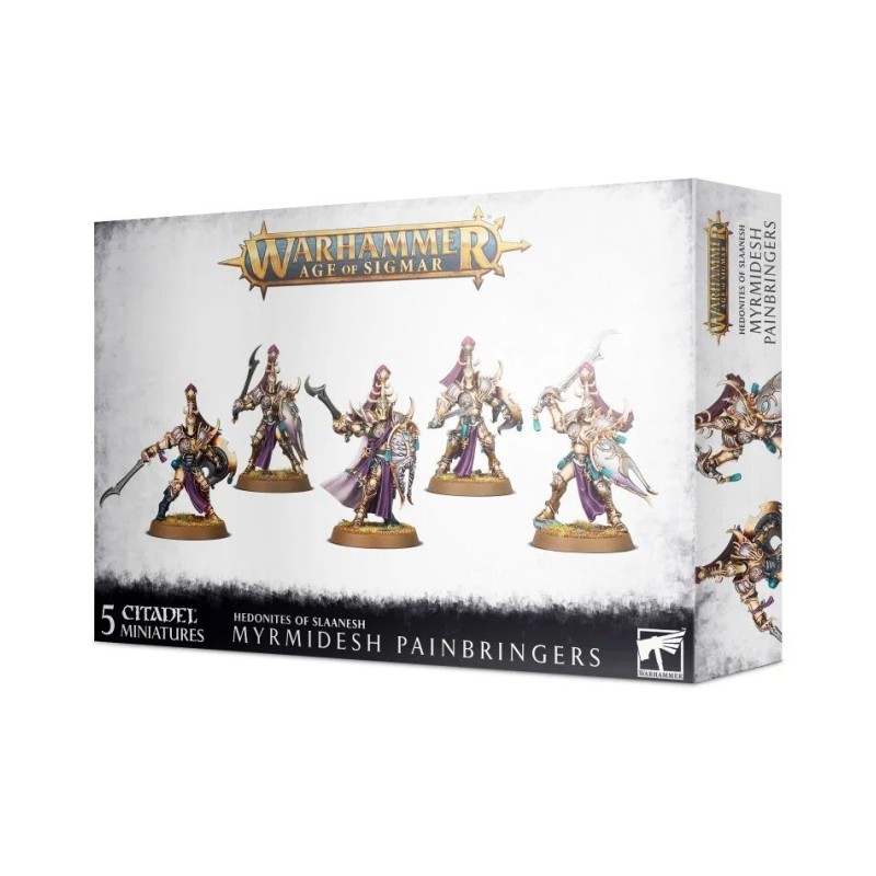 Warhammer Age of Sigmar: Hedonites of Slaanesh. Myrmidesh Painbringers