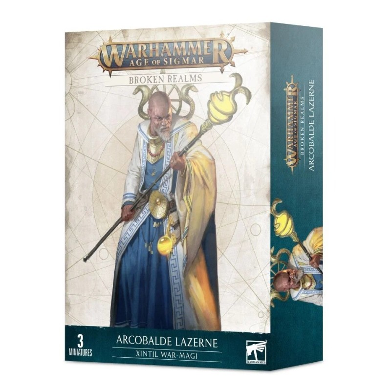 Warhammer Age of Sigmar: Broken Realms: Arcobalde Lazerne – Xintil War-Magi (Magos de guerra de Xintil)