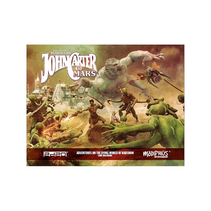Pack John Carter de Marte + Fantasmas de Marte + 2 juegos de Dados
