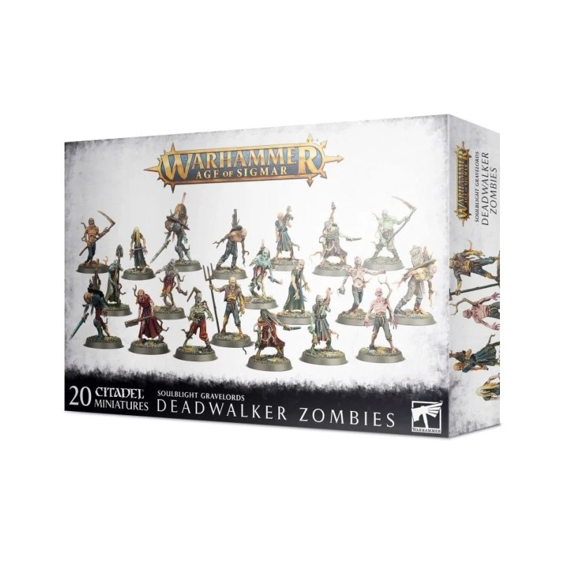 Warhammer Age of Sigmar: Soulblight Gravelords. Deadwalker Zombies