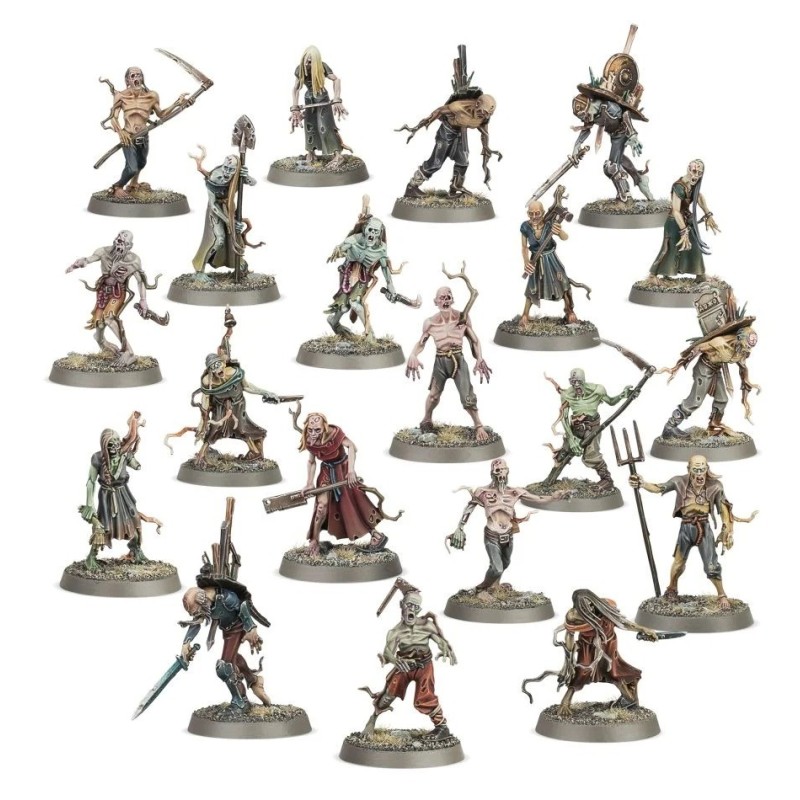 Warhammer Age of Sigmar: Soulblight Gravelords. Deadwalker Zombies
