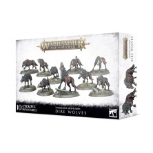 Warhammer Age of Sigmar: Soulblight Gravelords. Dire Wolves