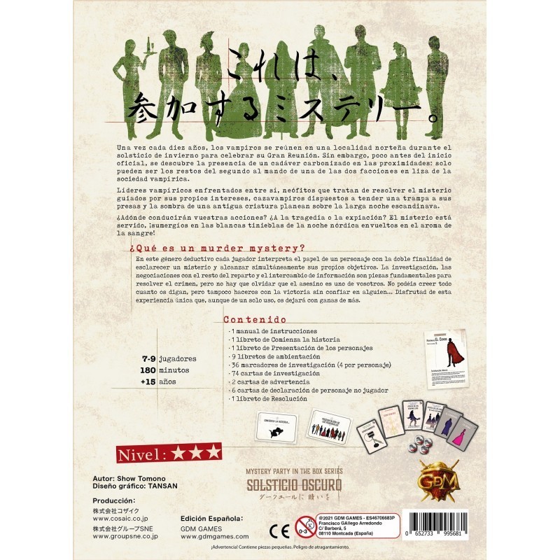 Mystery Party: Solsticio Oscuro
