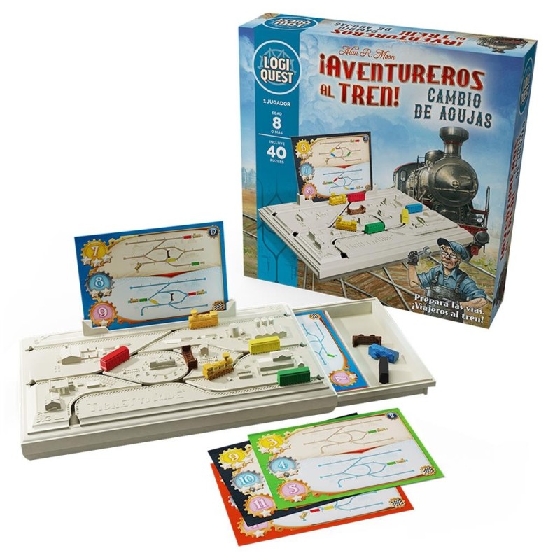 Logiquest: ¡Aventureros al Tren! Cambio de agujas