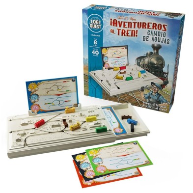 Logiquest: ¡Aventureros al Tren! Cambio de agujas