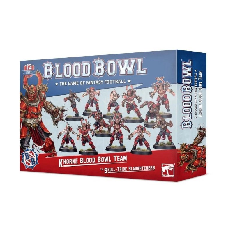 Blood Bowl: Equipo Khorne. Skull-tribe Slaughterers