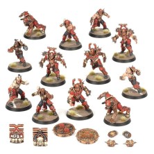 Blood Bowl: Equipo Khorne. Skull-tribe Slaughterers