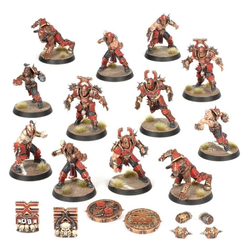 Blood Bowl: Equipo Khorne. Skull-tribe Slaughterers