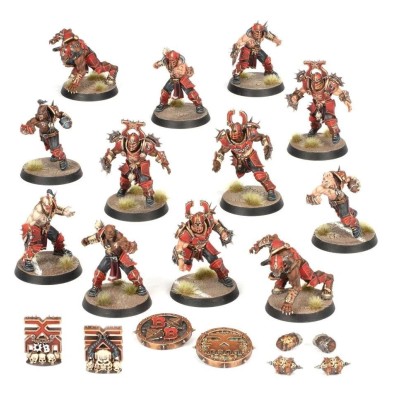 Blood Bowl: Equipo Khorne. Skull-tribe Slaughterers