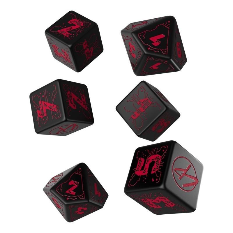 Cyberpunk Red RPG Dice Set: Night City Essential Set