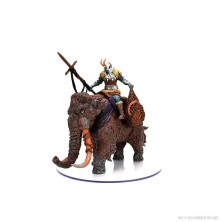 D&D Miniatures: Icons of the Realms: Snowbound Frost Giant on Mammoth Premium Set