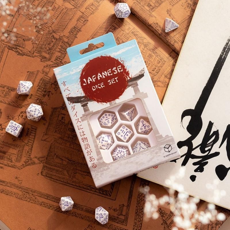 Set de Dados Japanese: Blue Star Lotus