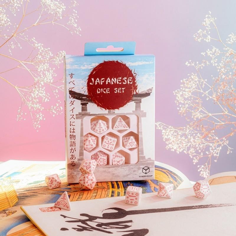 Set de Dados Japanese: Cherry Blossom Petals