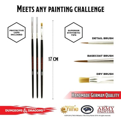 Army Painter: D&D Nolzurs Marvelous Brush Set