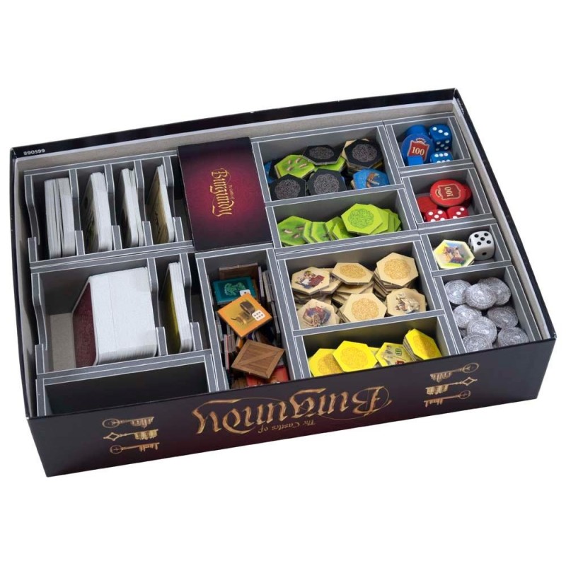 Folded Space Inserto para Castles of Burgundy V2 (FS-COBv2)
