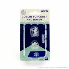 Critical Role: Unpainted Miniatures Wave 1. Goblin Sorceror and Rogue Female