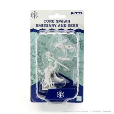 Critical Role: Unpainted Miniatures Wave 1. Core Spawn Emissary and Seer
