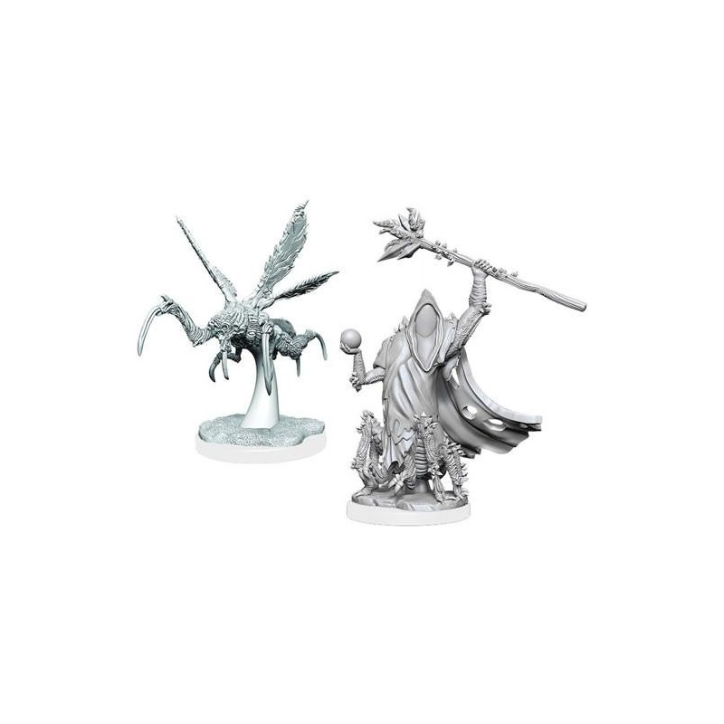 Critical Role: Unpainted Miniatures Wave 1. Core Spawn Emissary and Seer