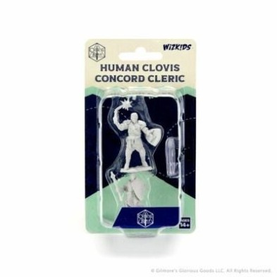 Critical Role: Unpainted Miniatures Wave 1. Human Clovis Concord Cleric