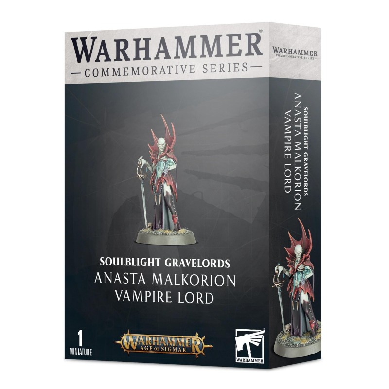 Warhammer: Soulblight Gravelords. Anasta Malkorion Vampire Lord (Commemorative Series)