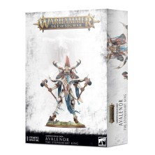 Warhammer Age of Sigmar: Lumineth Realm-lords. Avalenor, the Stoneheart King