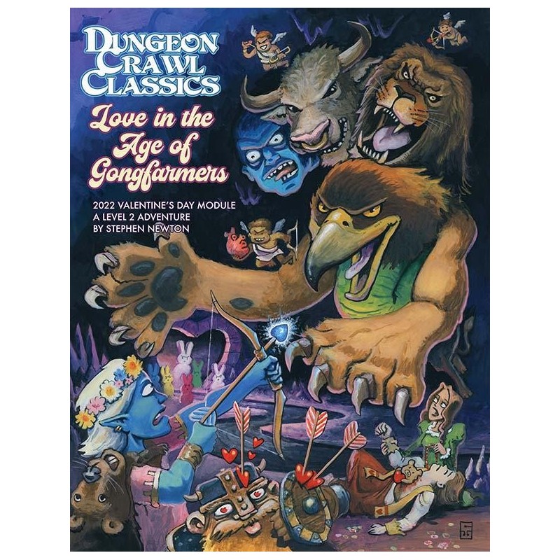 Dungeon Crawl Classics: 2022 Valentine’s Day Module. Love in the Age of Gongfarmers