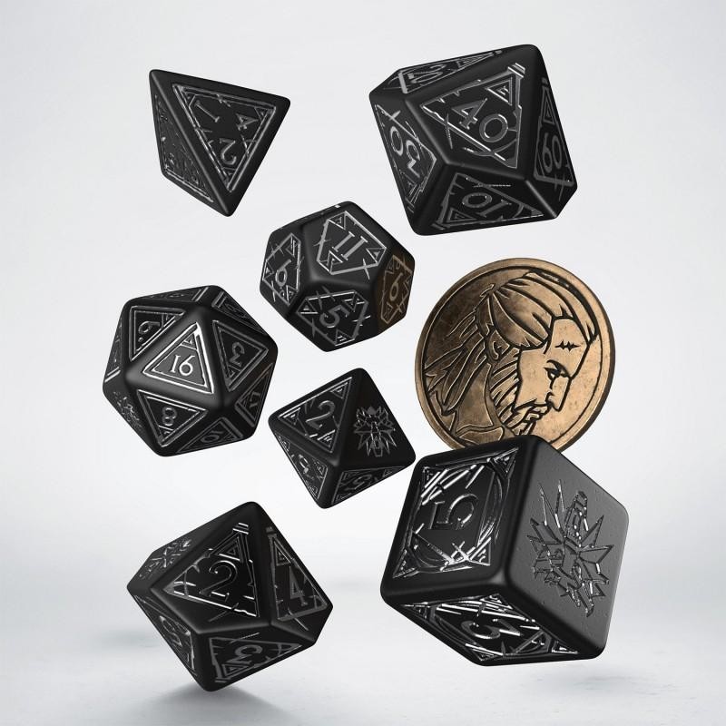 The Witcher Dice Set. Gerald - The Silver Sword