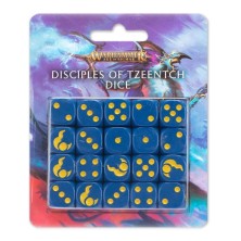 Warhammer Age of Sigmar: Juego de dados de Discípulos de Tzeentch