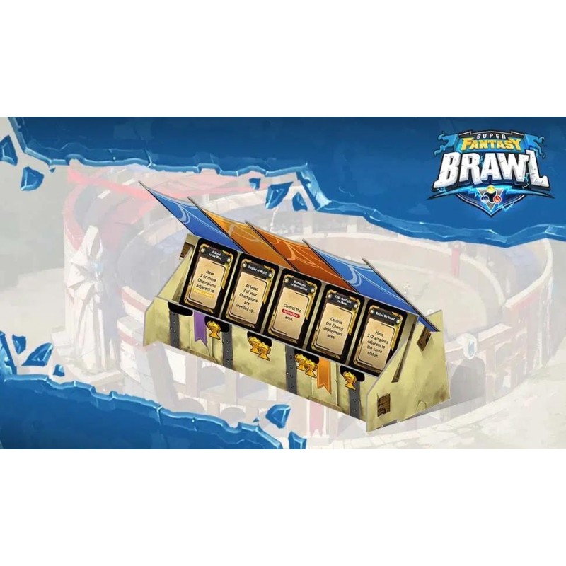 Super Fantasy Brawl: Tribunas para cartas
